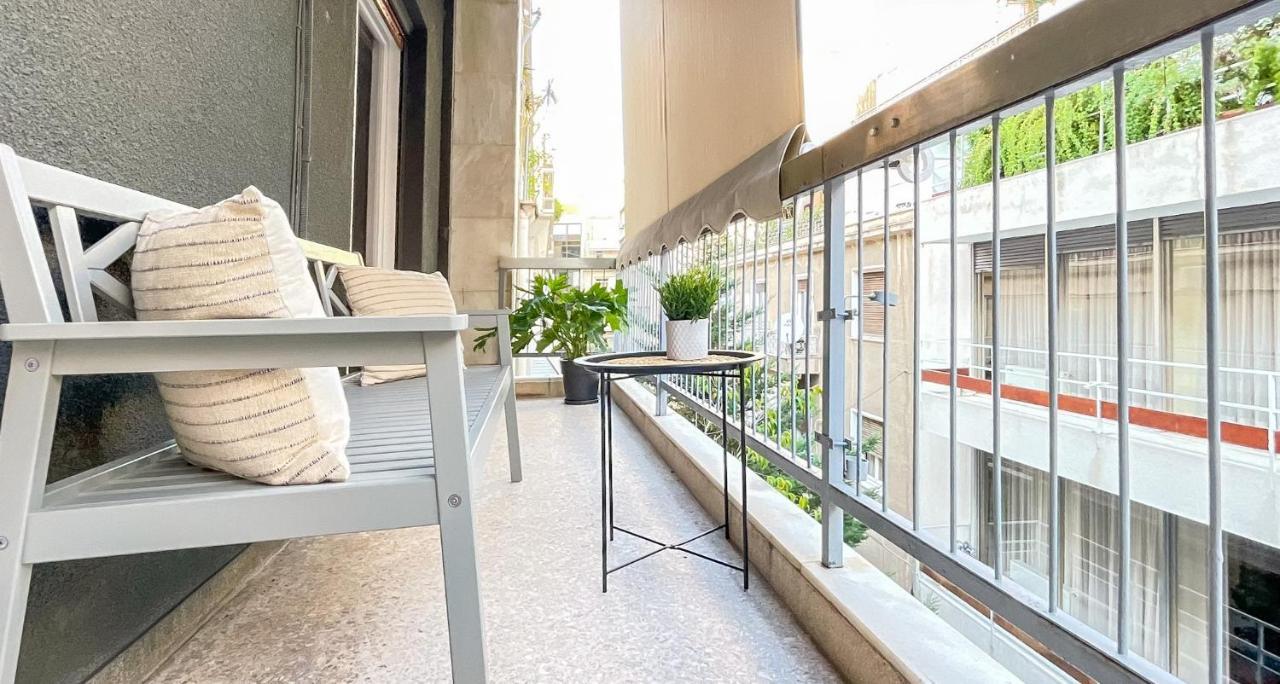 Boho Chic 2Br Apartment In The Center Of أثينا المظهر الخارجي الصورة